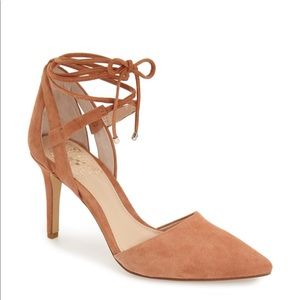 VINCE CAMUTO Bellamy Tie Front Pointed Pumps